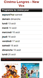 Mobile Screenshot of new-vox-langres.com